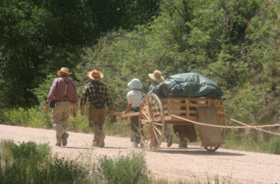 handcart trail photo for pioneer trek route planning and trek logistics